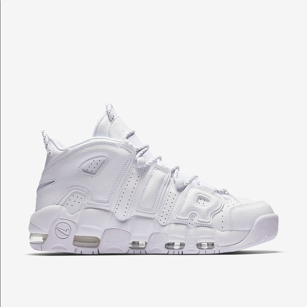 Nike Air More Uptempo Triple White sneakers